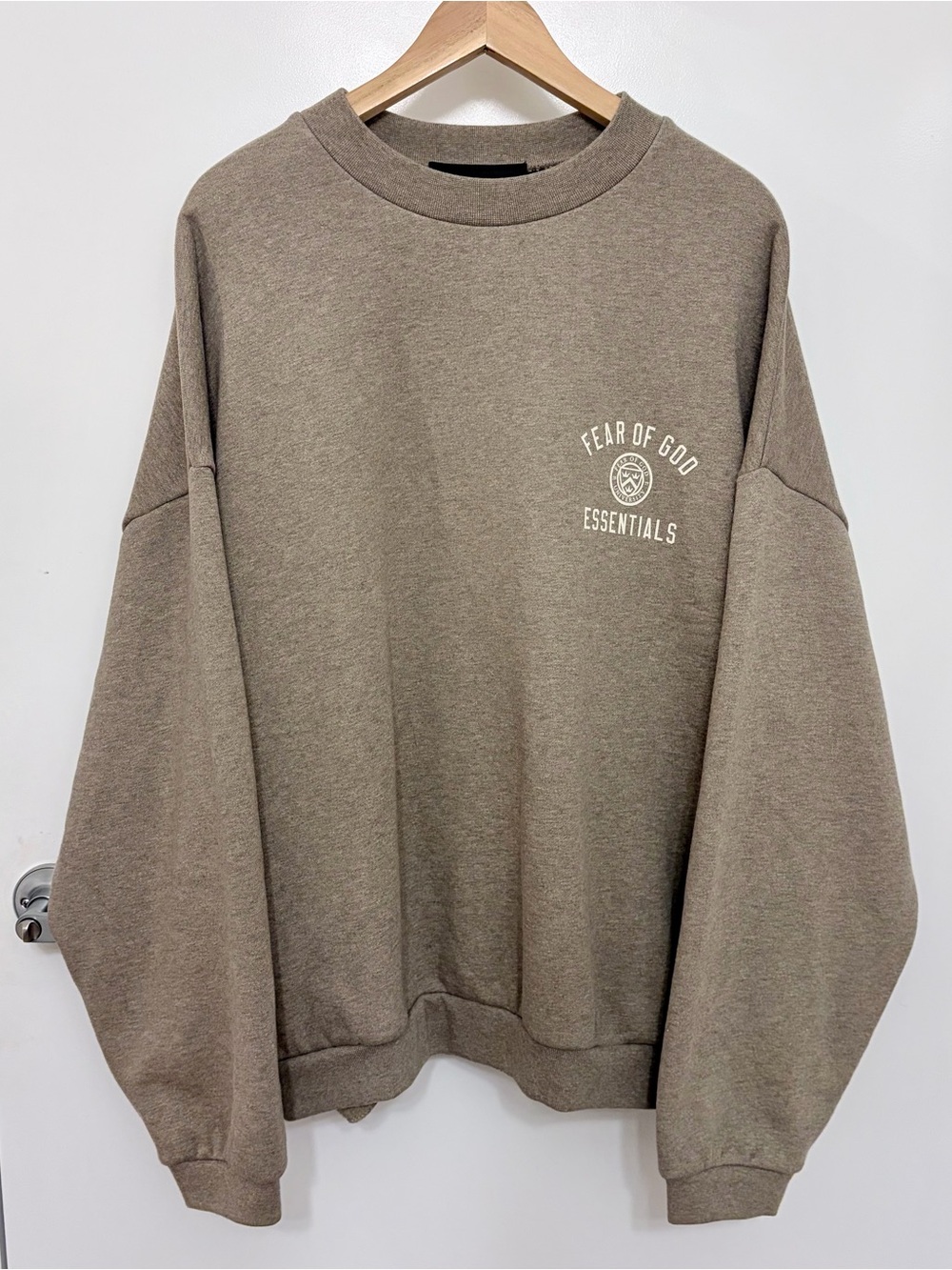 Fear Of God Essentials University Oversized Crewneck Sweater